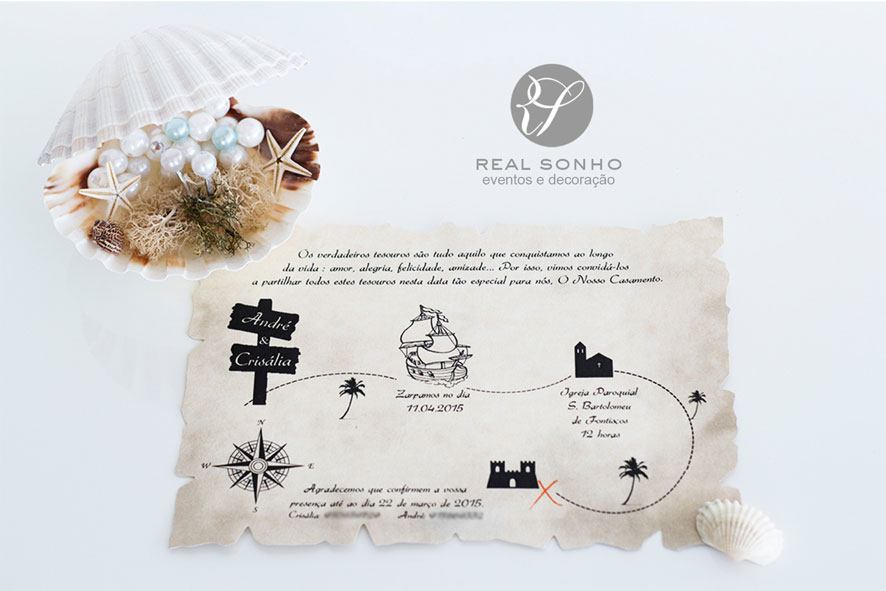 Convite de Casamento CS-C033