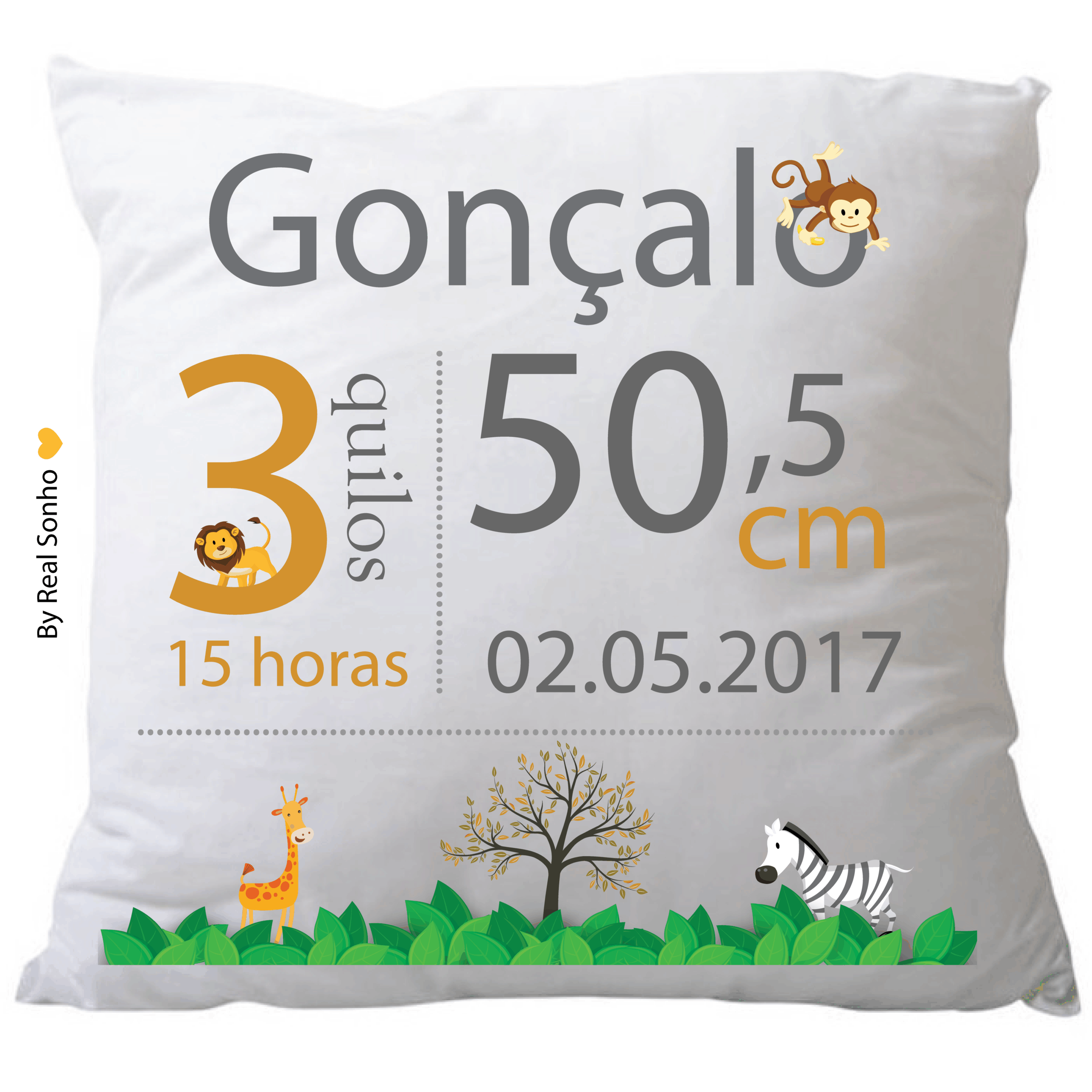 ALMOFADA NASCIMENTO  I  Selva