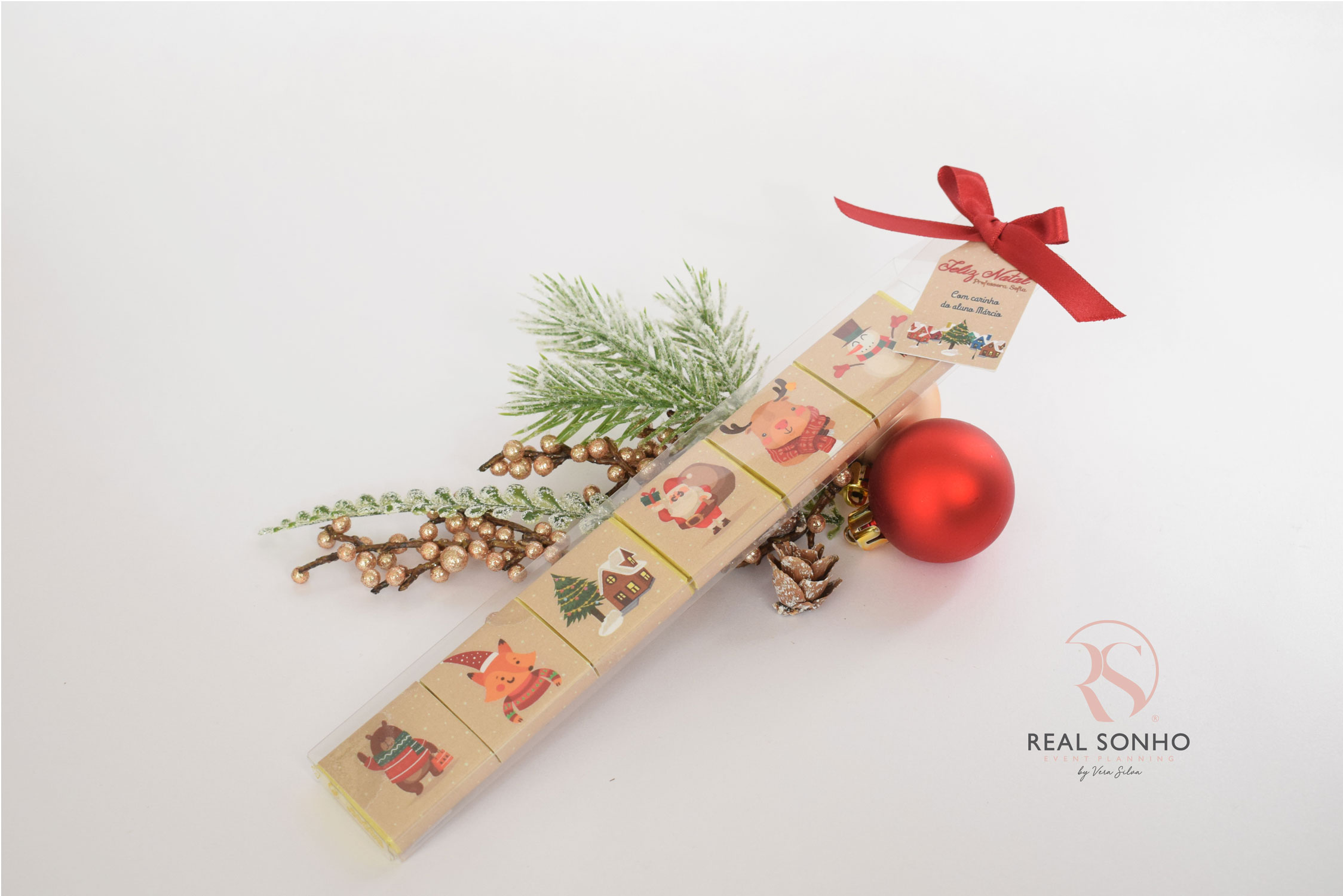 Caixa acrílica com 6 napolitanas I N-CN001