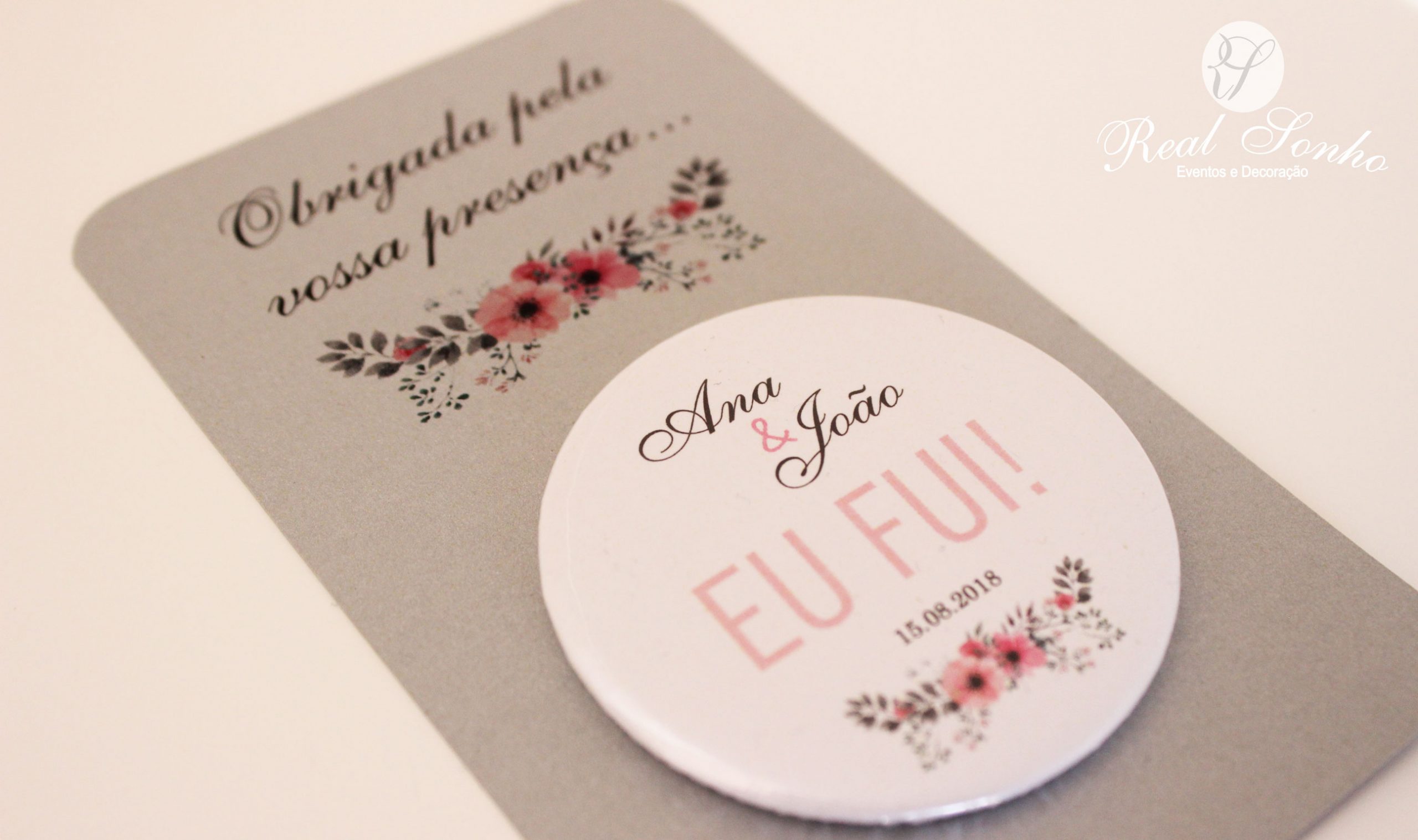 Cartão com crachá I CS-L026