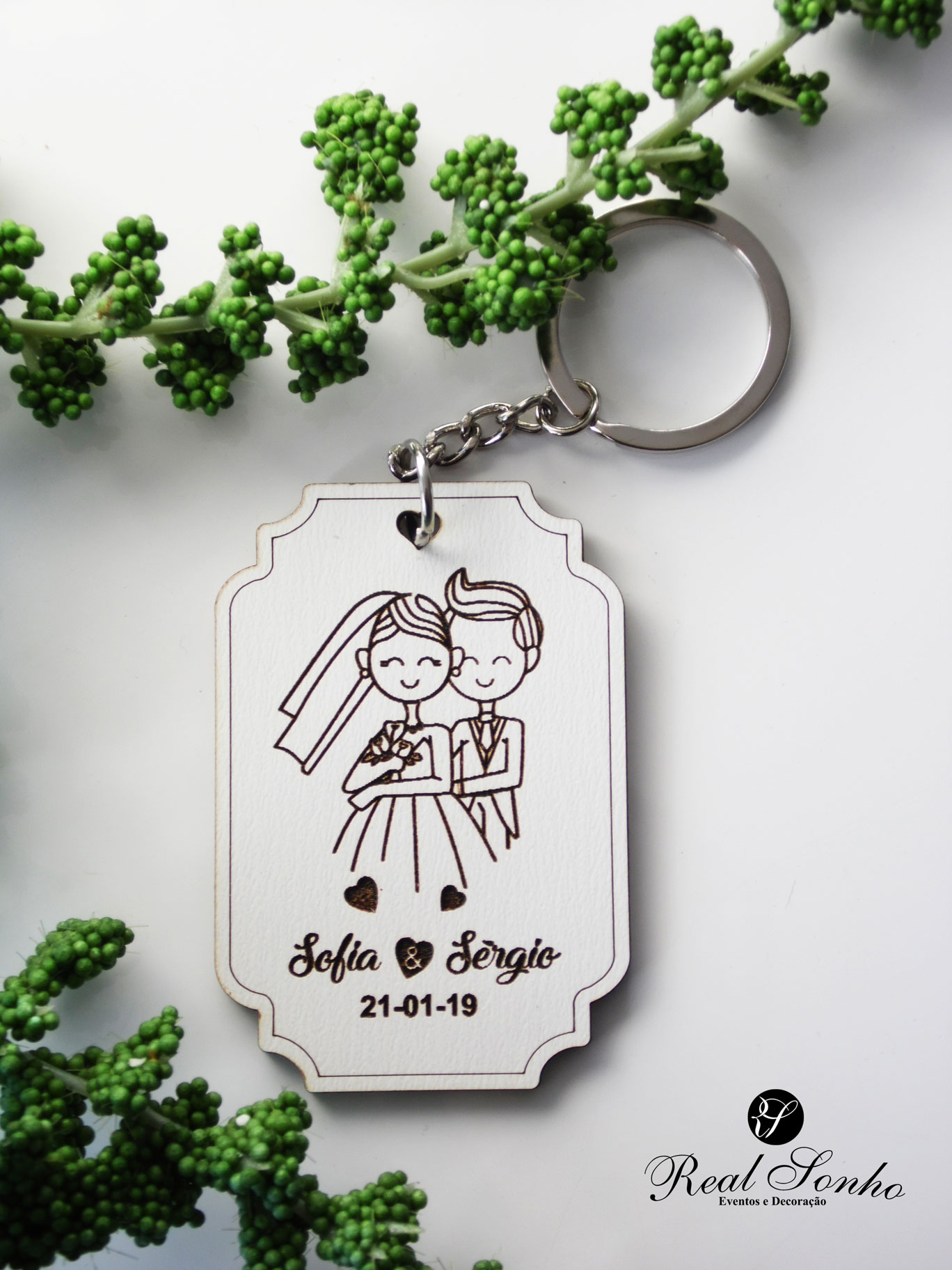 Porta Chaves Noivos I CS-L028