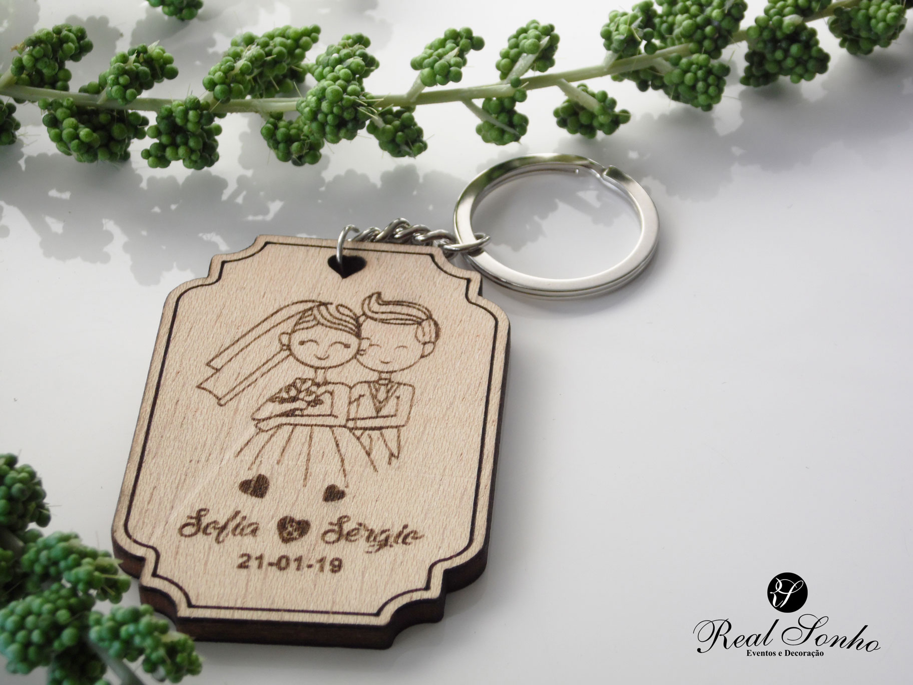 Porta-Chaves Noivos I CS-L033