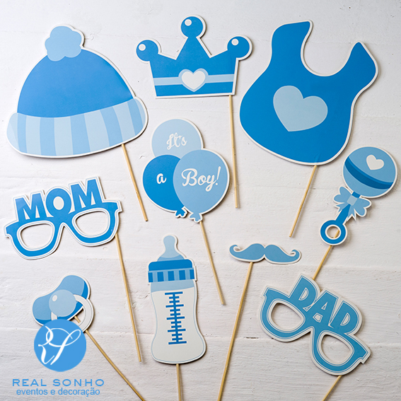 Conjunto para Photobooth I Menino