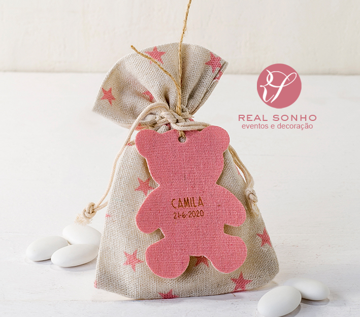 Saquinho perfumado  I  estrelas rosa