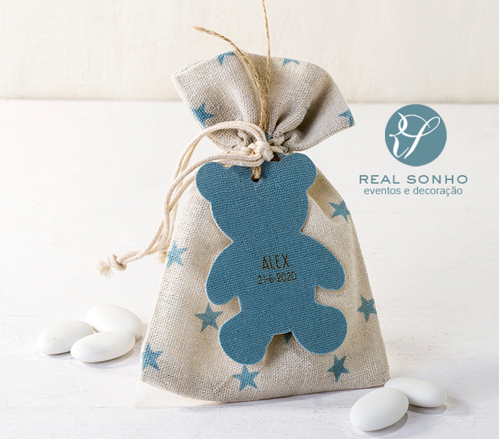 Saquinho perfumado  I   estrelas azuis