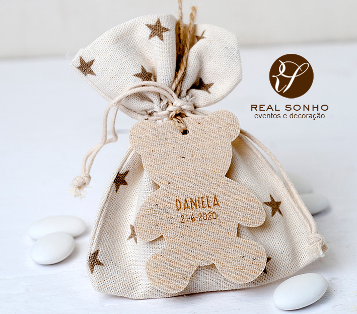 Saquinho perfumado  I  estrelas beges