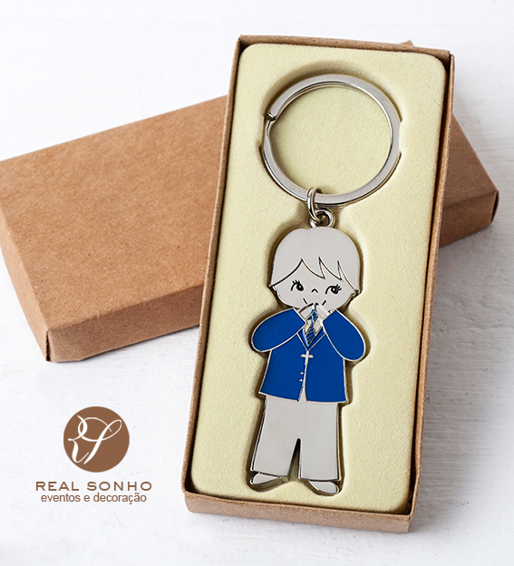 Caixa com porta-chaves   I   menino