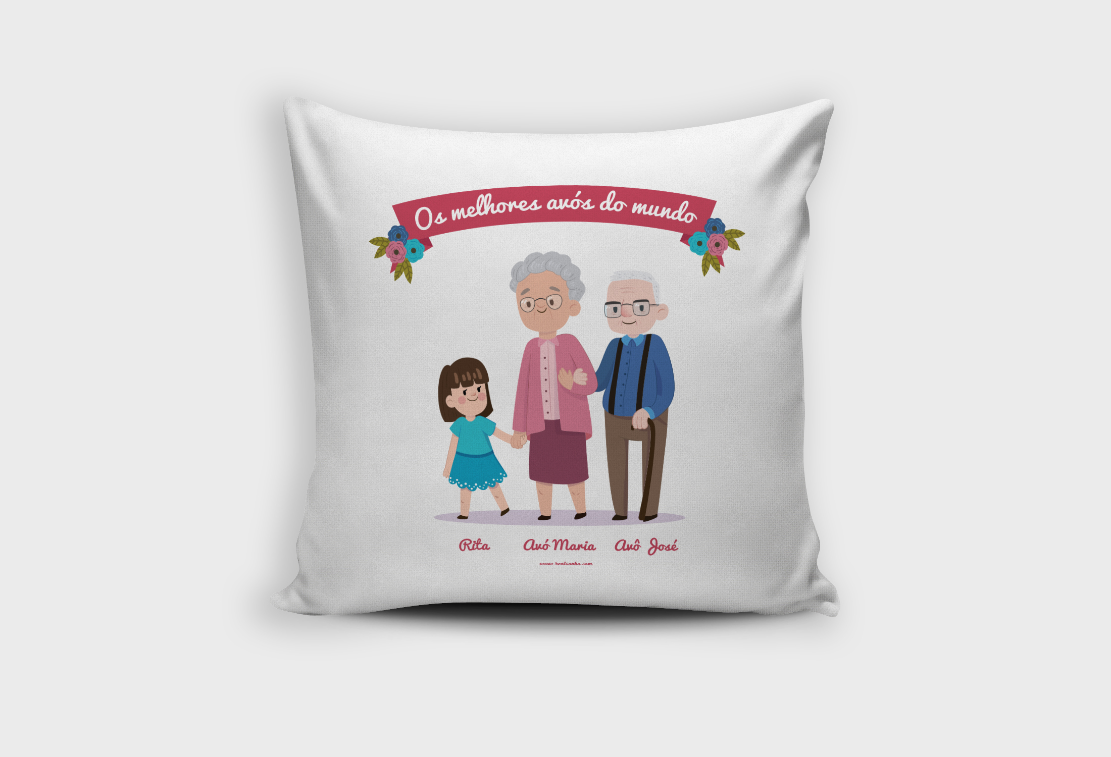 Almofada I AVÓS-AL001 (menina)