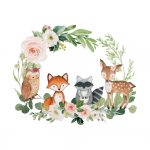 Coleção animais do bosque