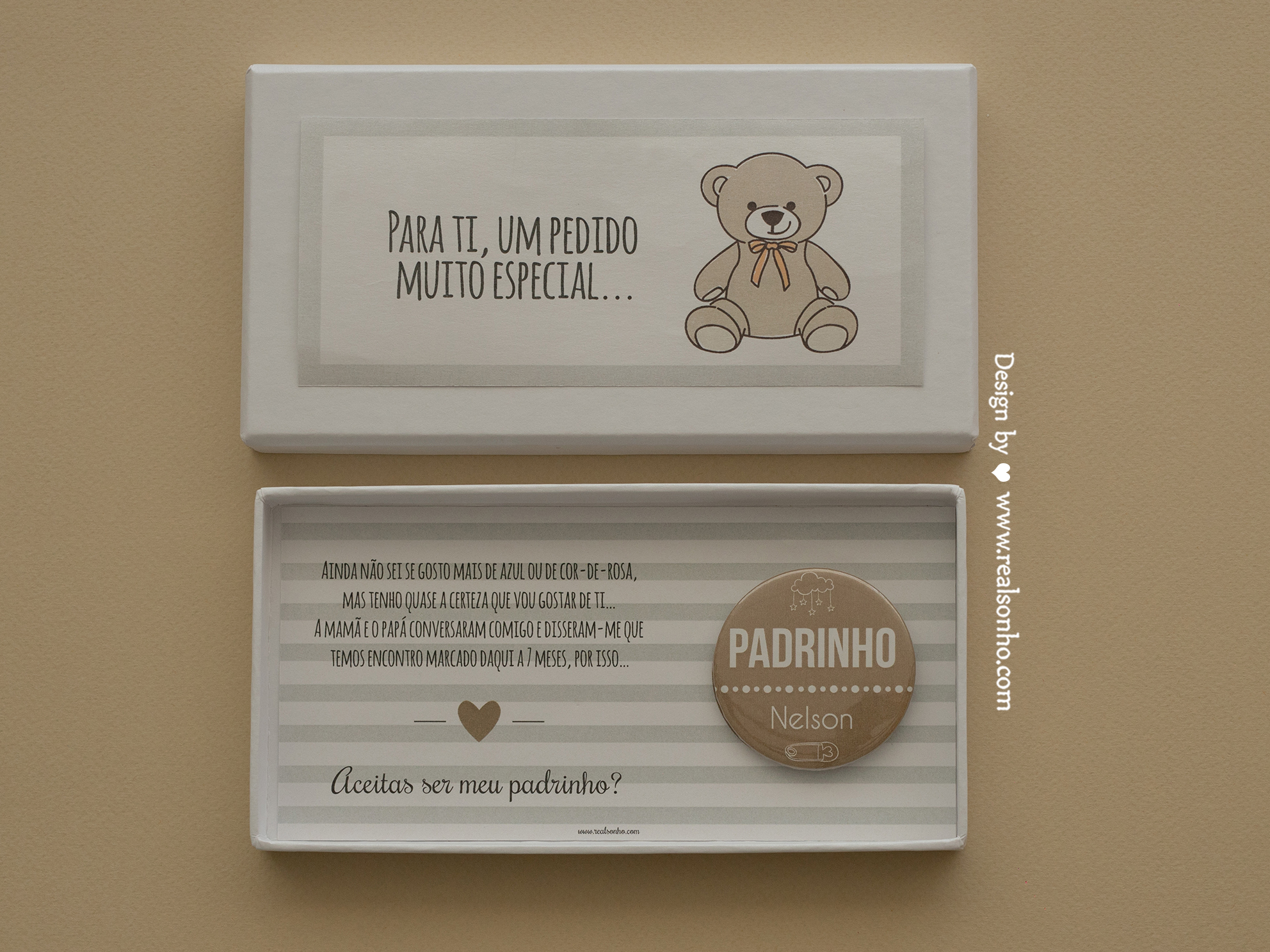 CONVITE PADRINHOS BATISMO I BT-CP079