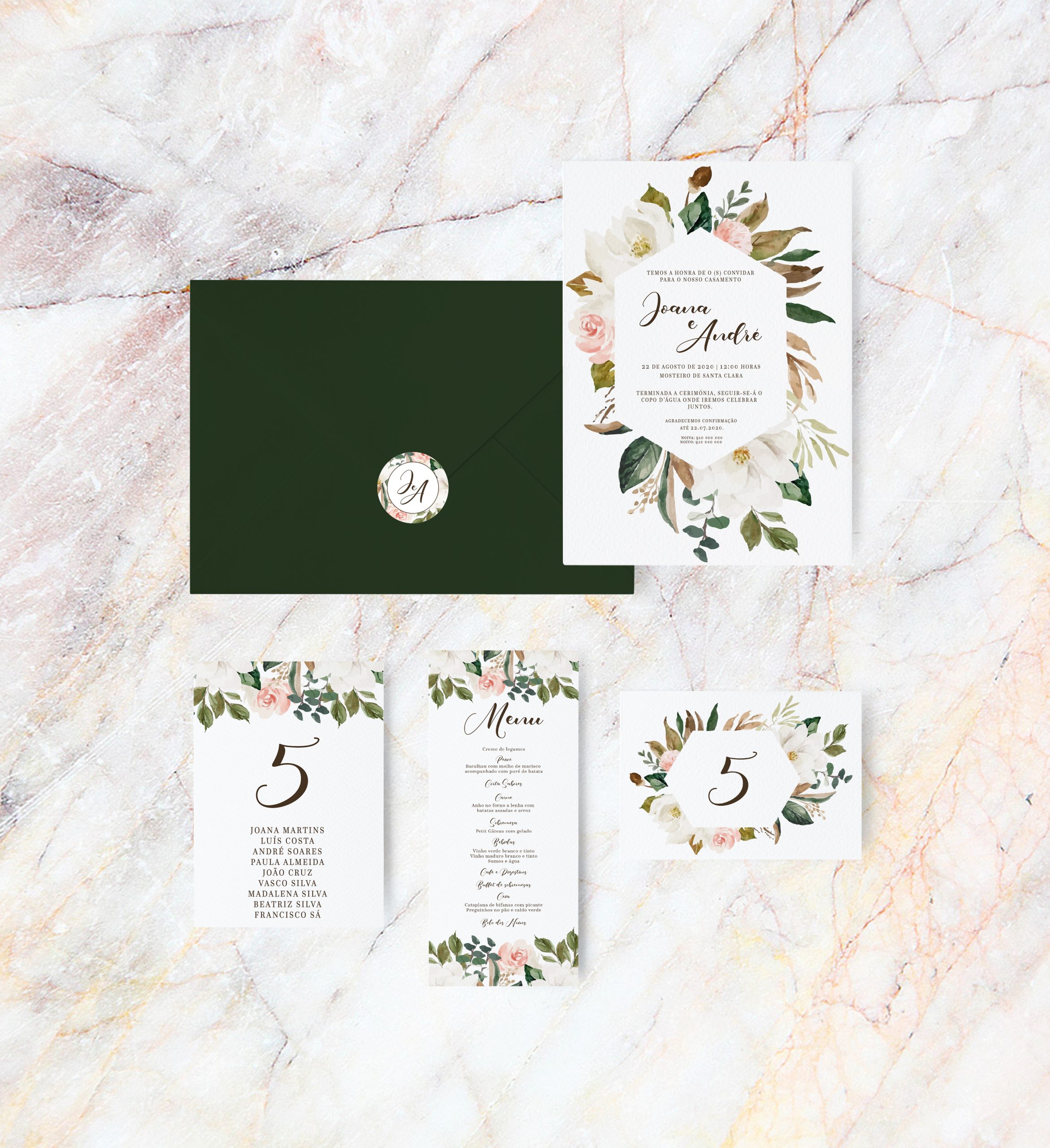 Estacionário | Coleção Dusty Pink