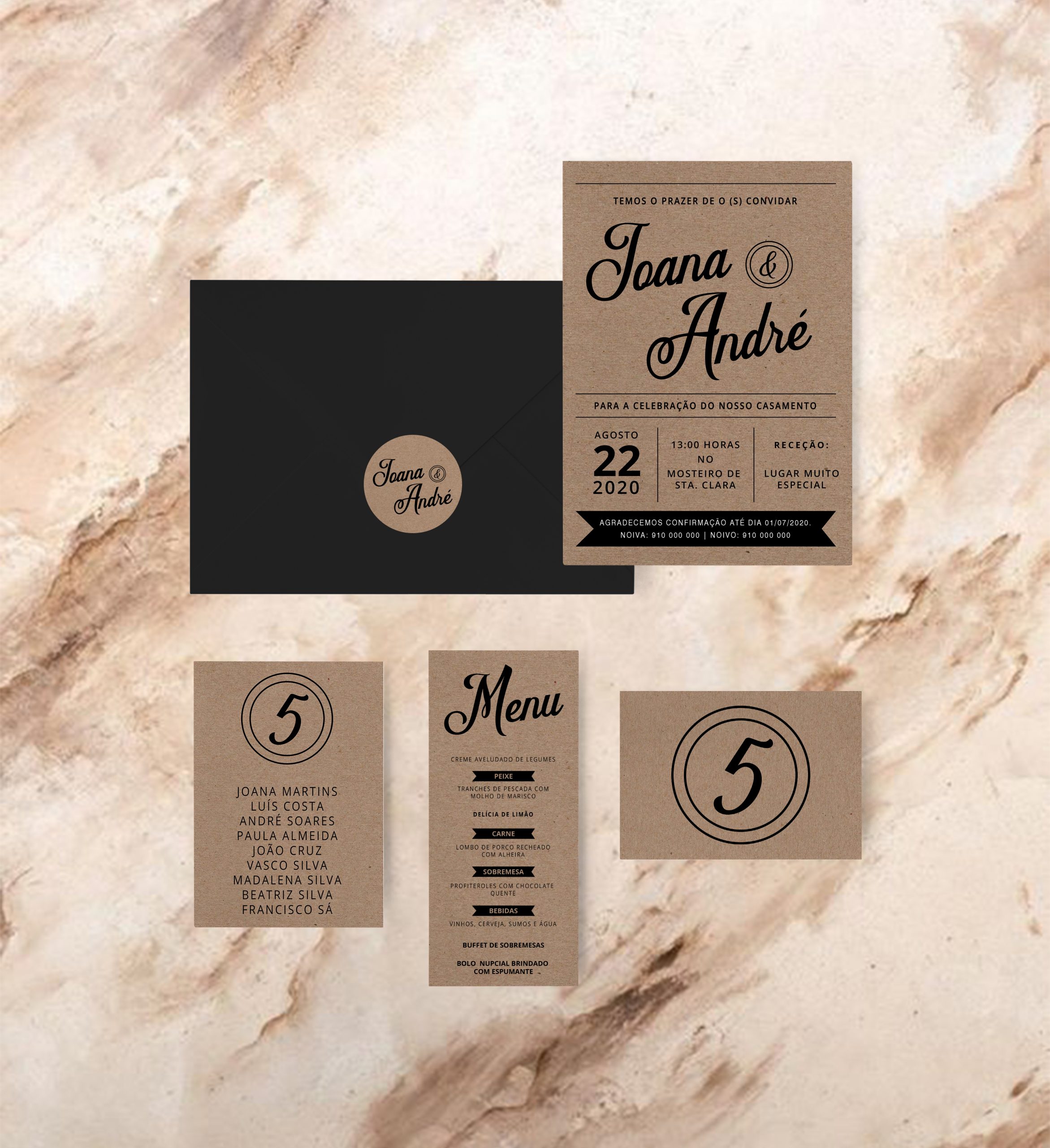 Estacionário | Coleção Dark