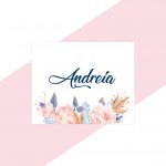 Coleção Navy and Blush