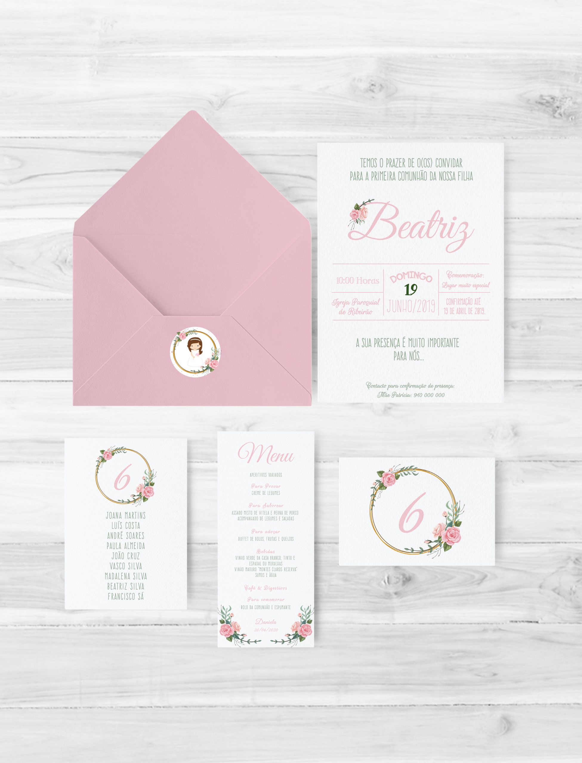 Estacionário | Comunhão (menina)