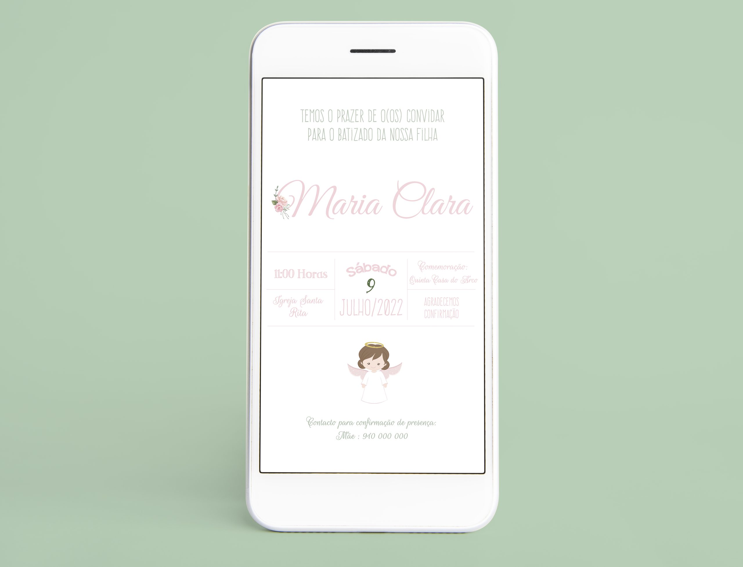 Convite Digital Batizado | BT-CD016