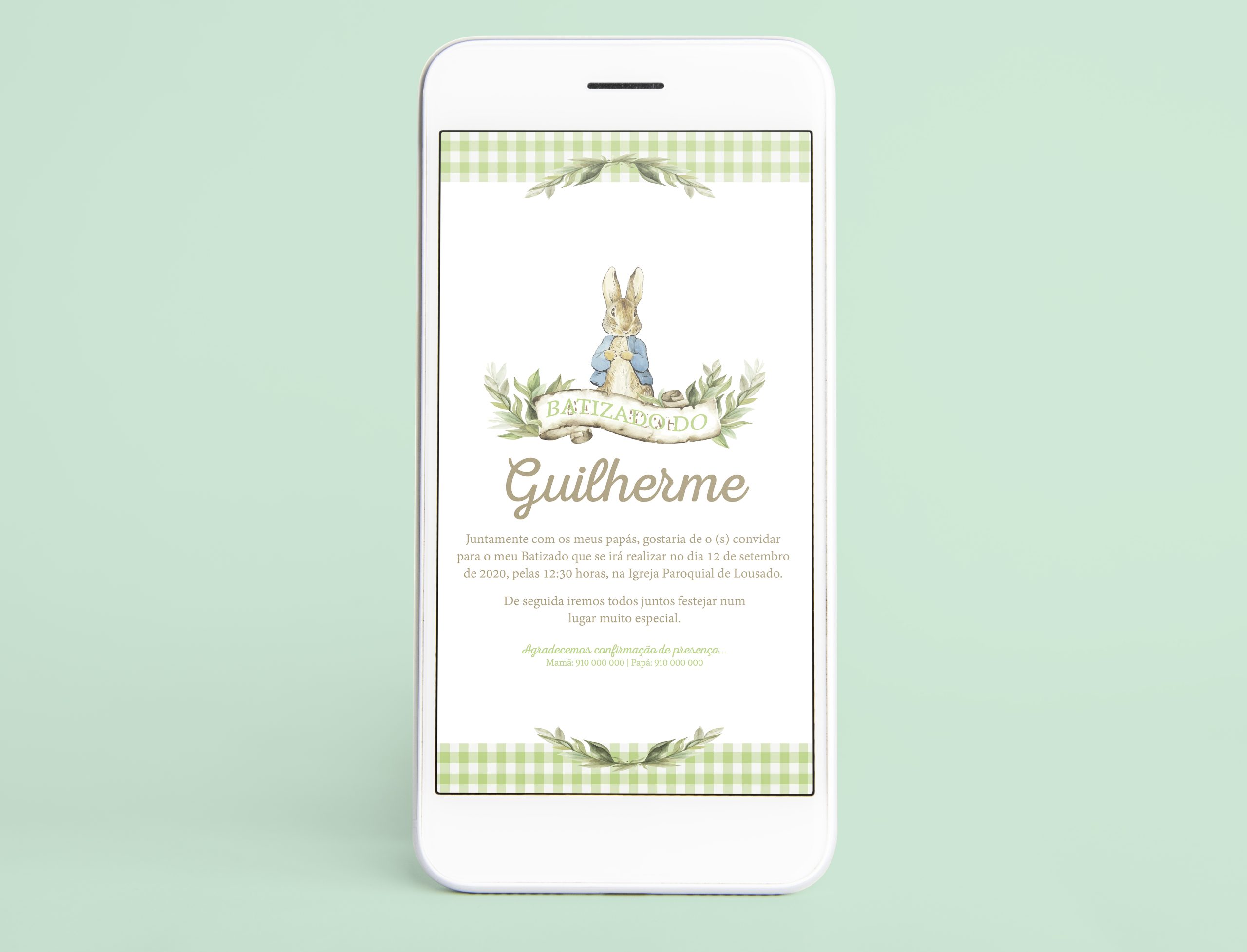 Convite Digital Batizado | BT-CD039