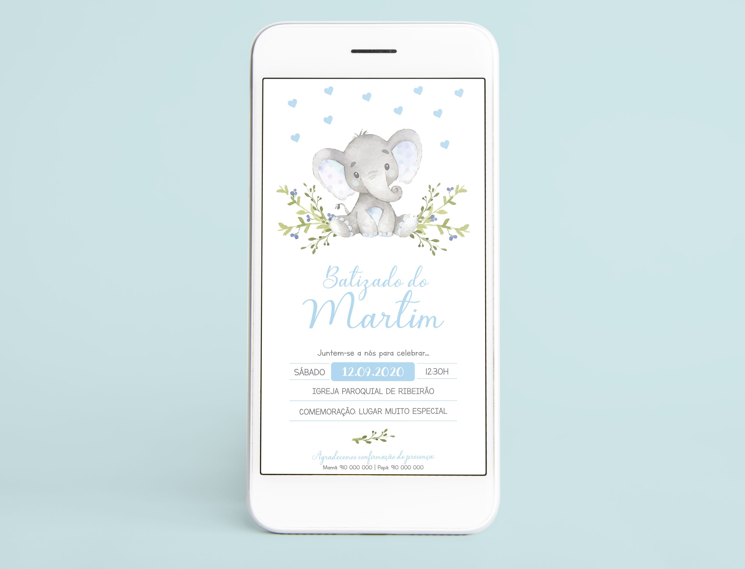 Convite Digital Batizado | BT-CD041
