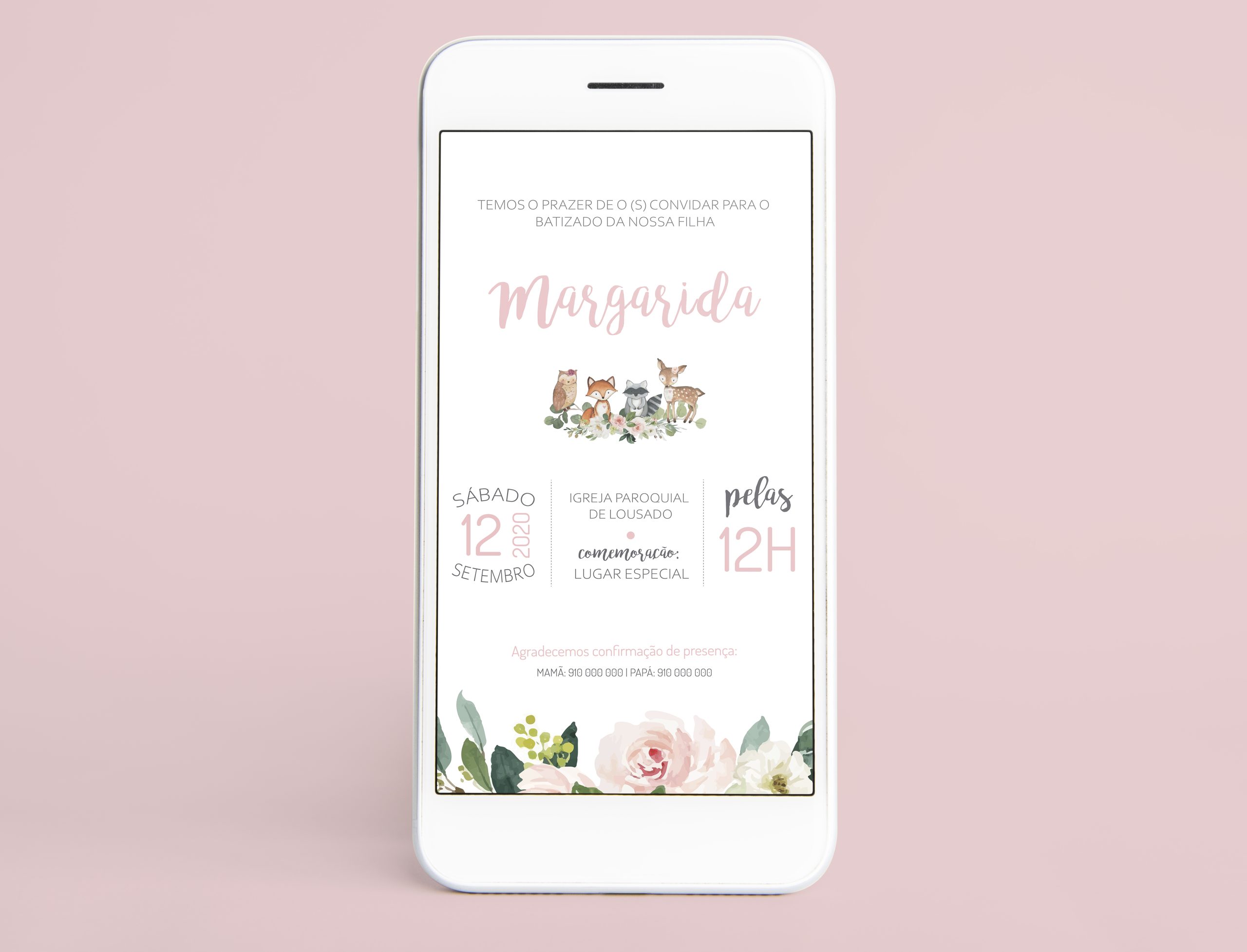 Convite Digital Batizado | BT-CD044