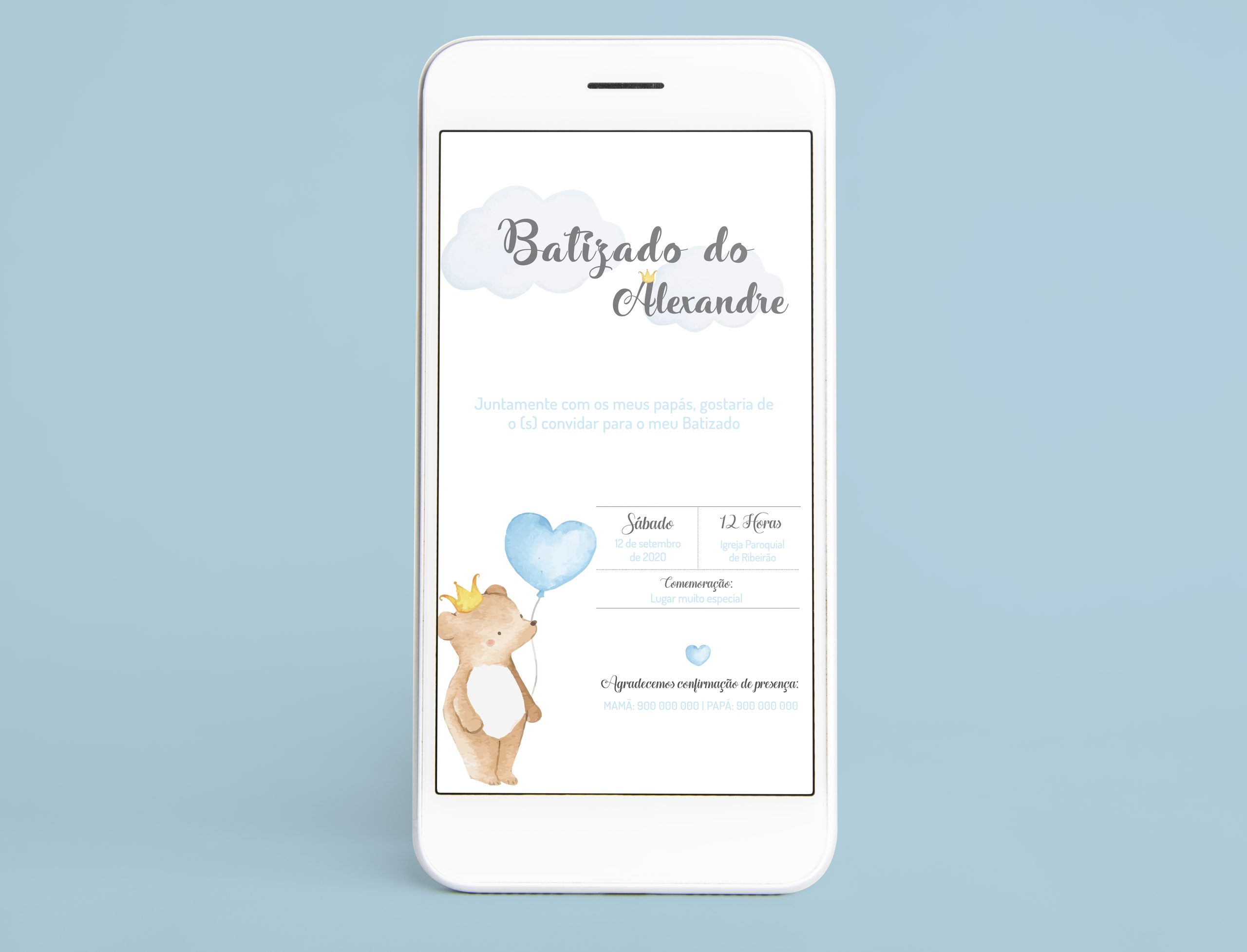 Convite Digital Batizado | BT-CD049