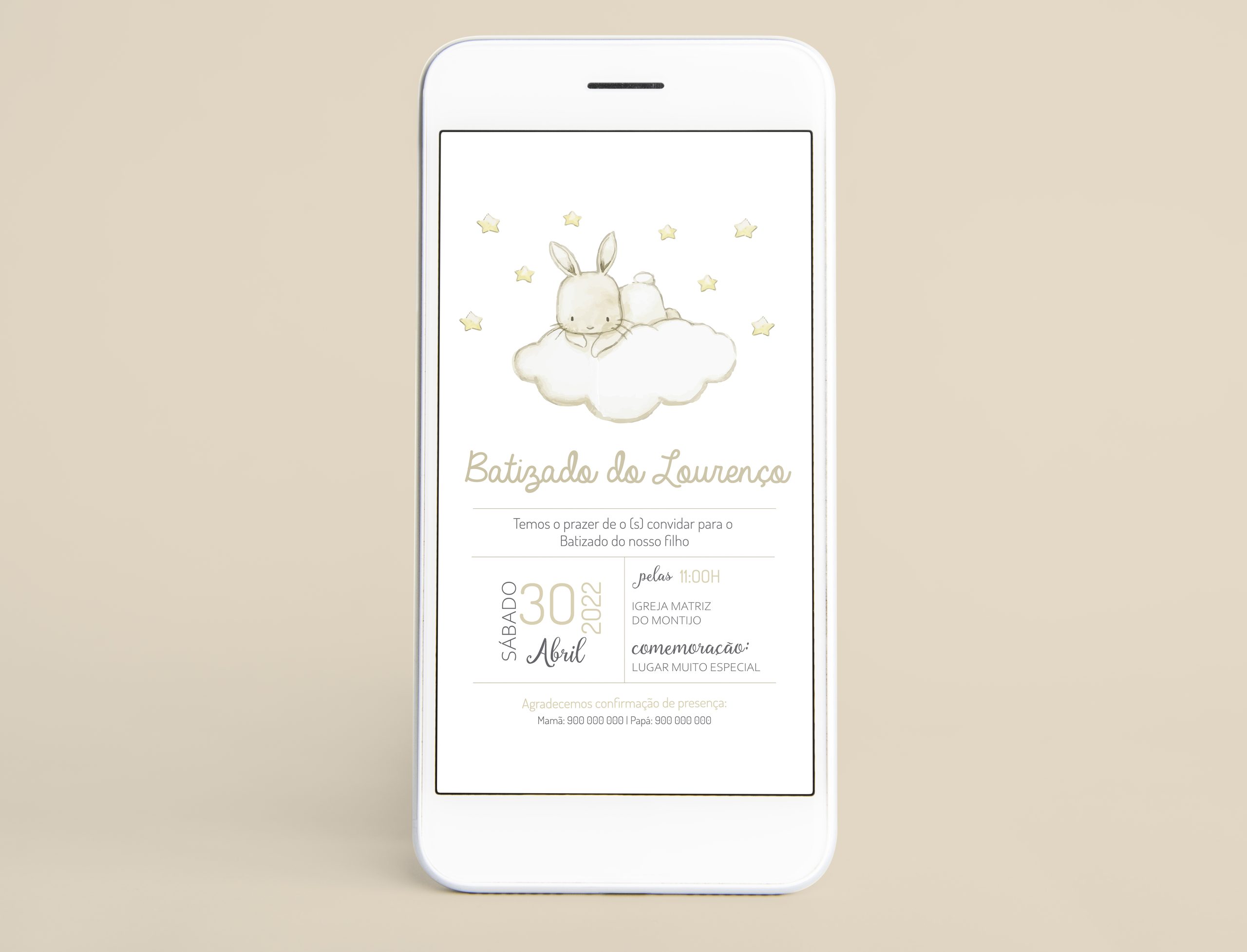 Convite Digital Batizado | BT-CD053