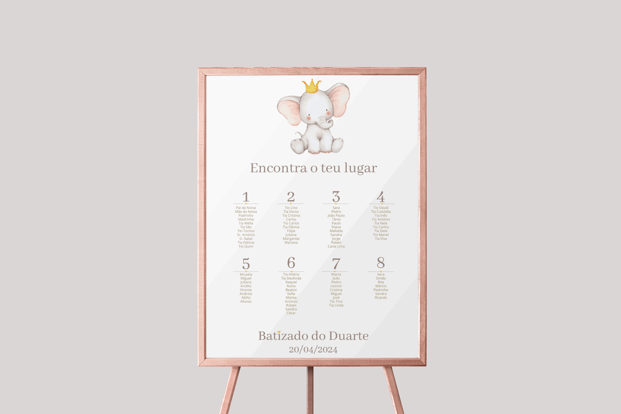 Poster | Elefante Príncipe I BT-ICP081