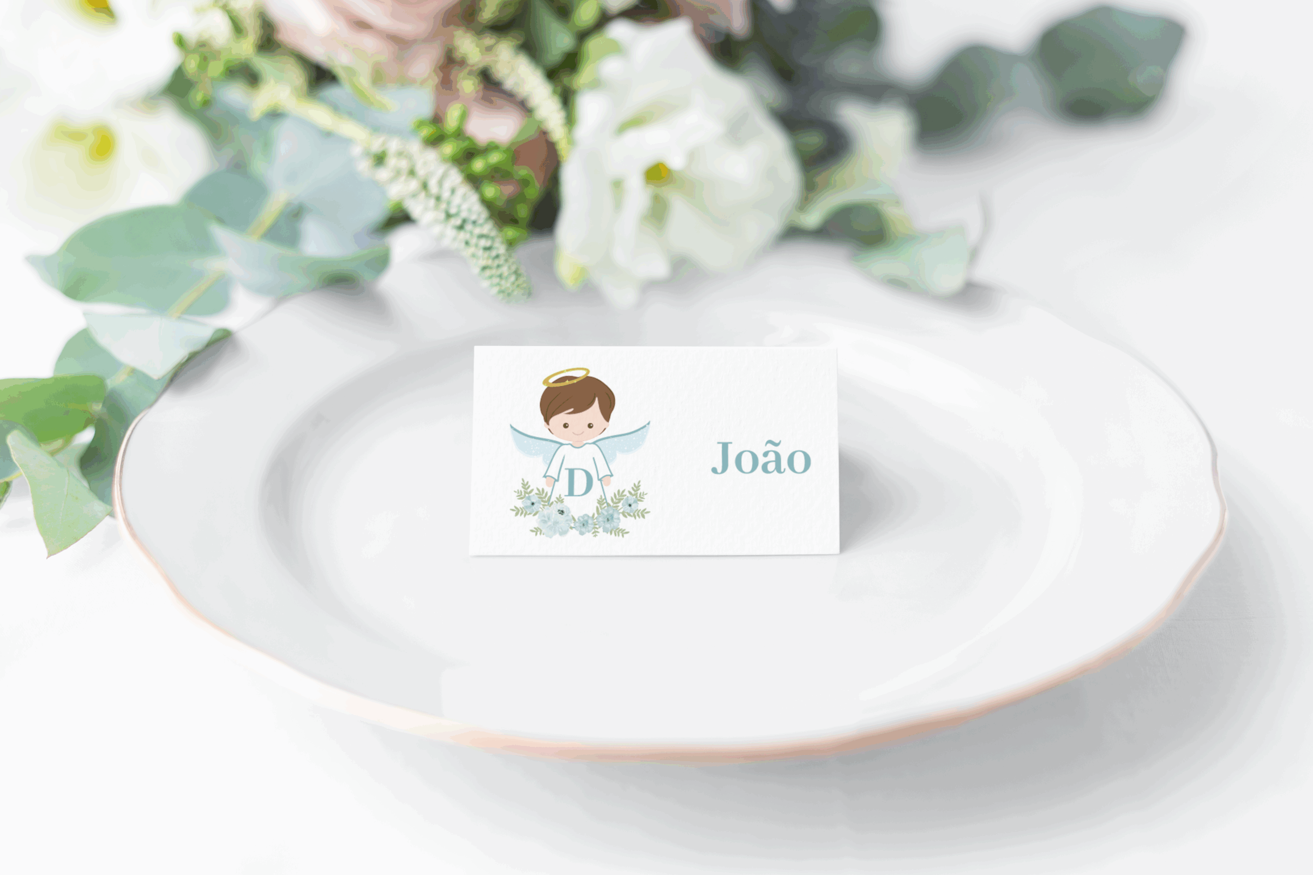 Ident. de convidados individual I Anjinho |  BT-ICI076