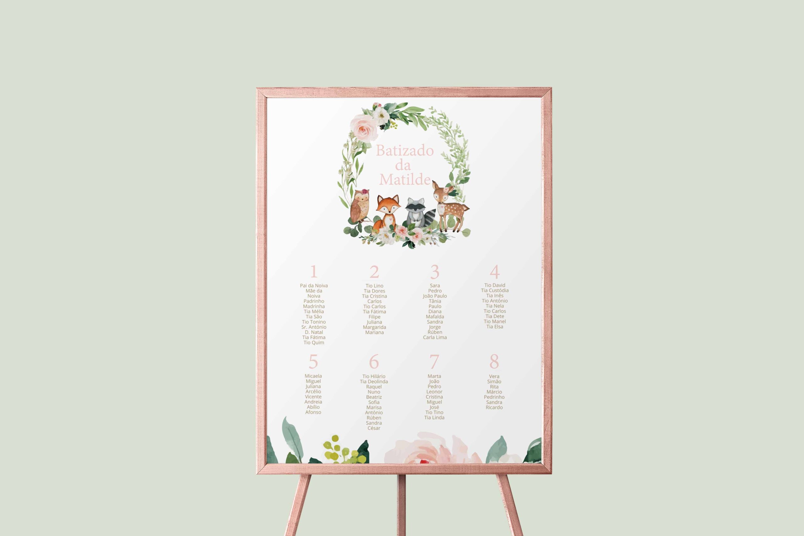 Poster | Animais do Bosque I BT-ICP044