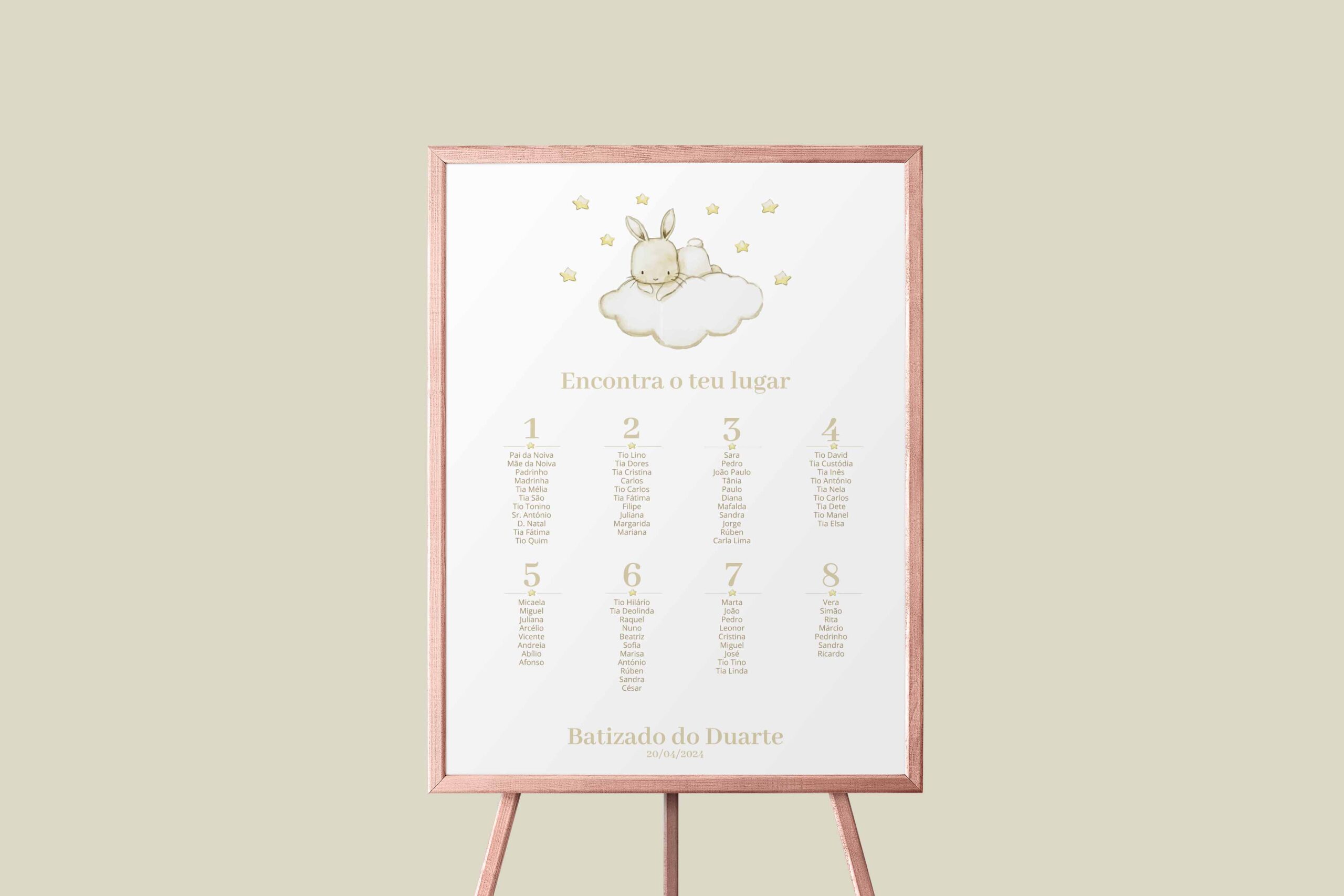 Poster | Coelhinho Bege I BT-ICP053