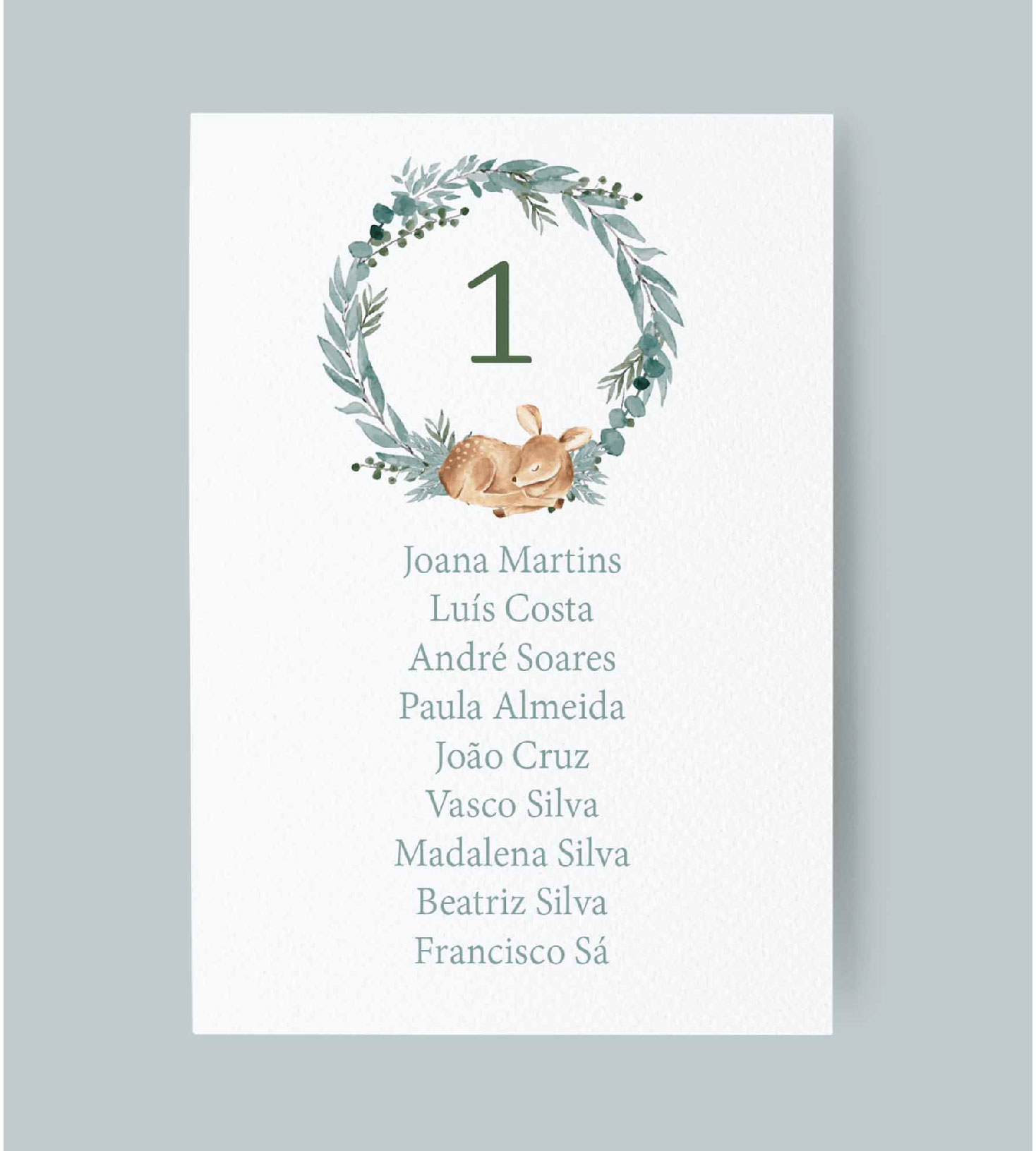 Ident. de convidados | Veado | BT-IC047