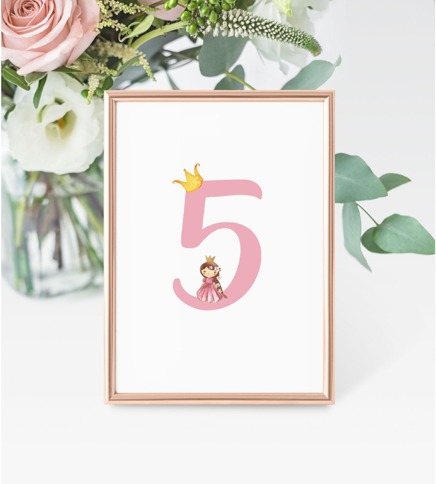 Ident. de mesa I Princesa no Castelo I BT-IMM052