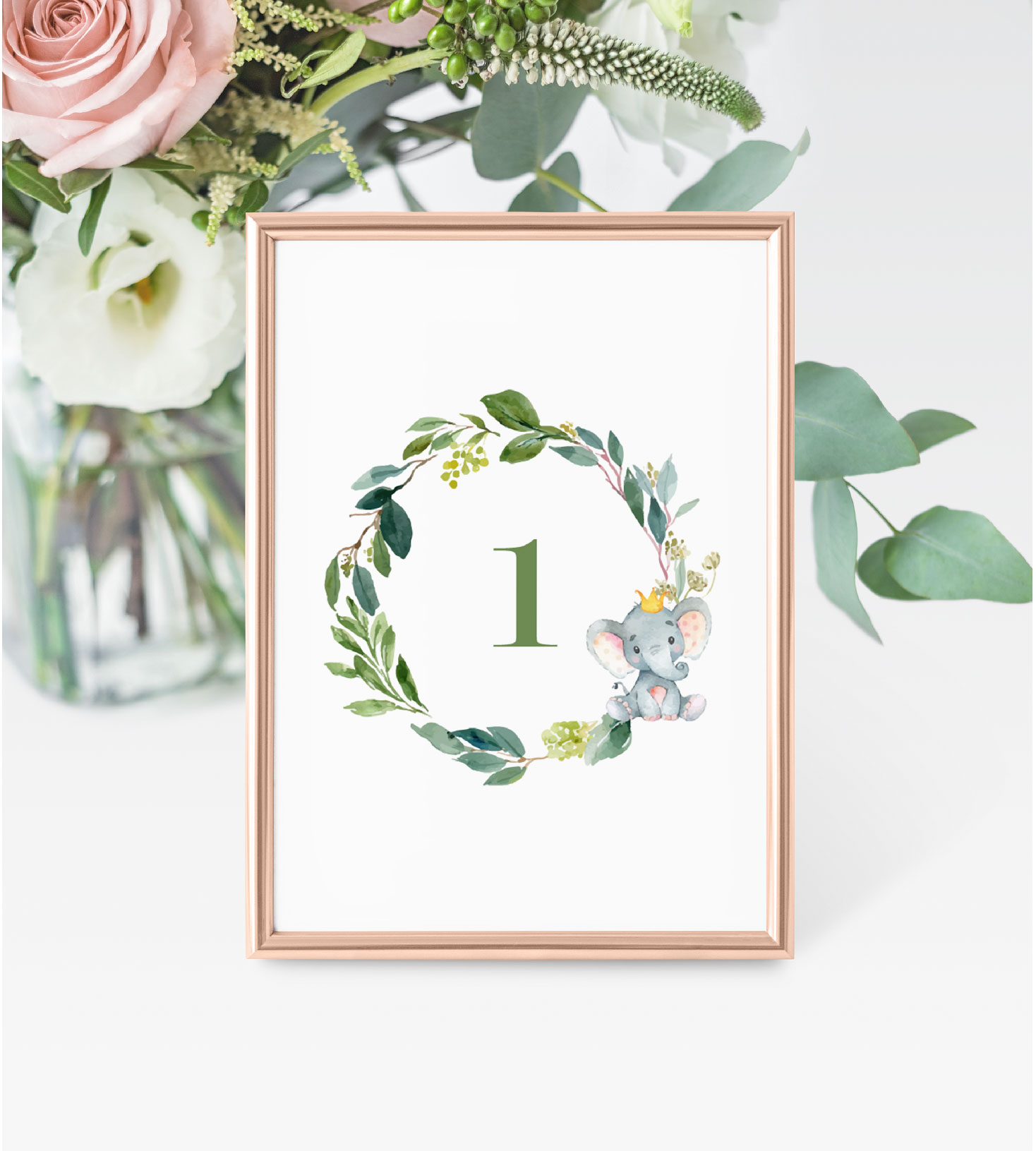 Ident. de mesa I Elefante I BT-IMM038