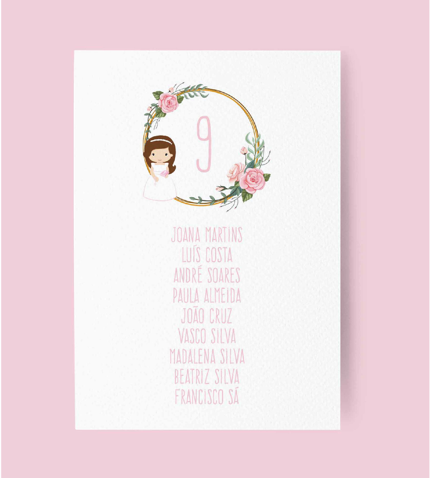 Ident. de convidados | Boneca | CM-IC021