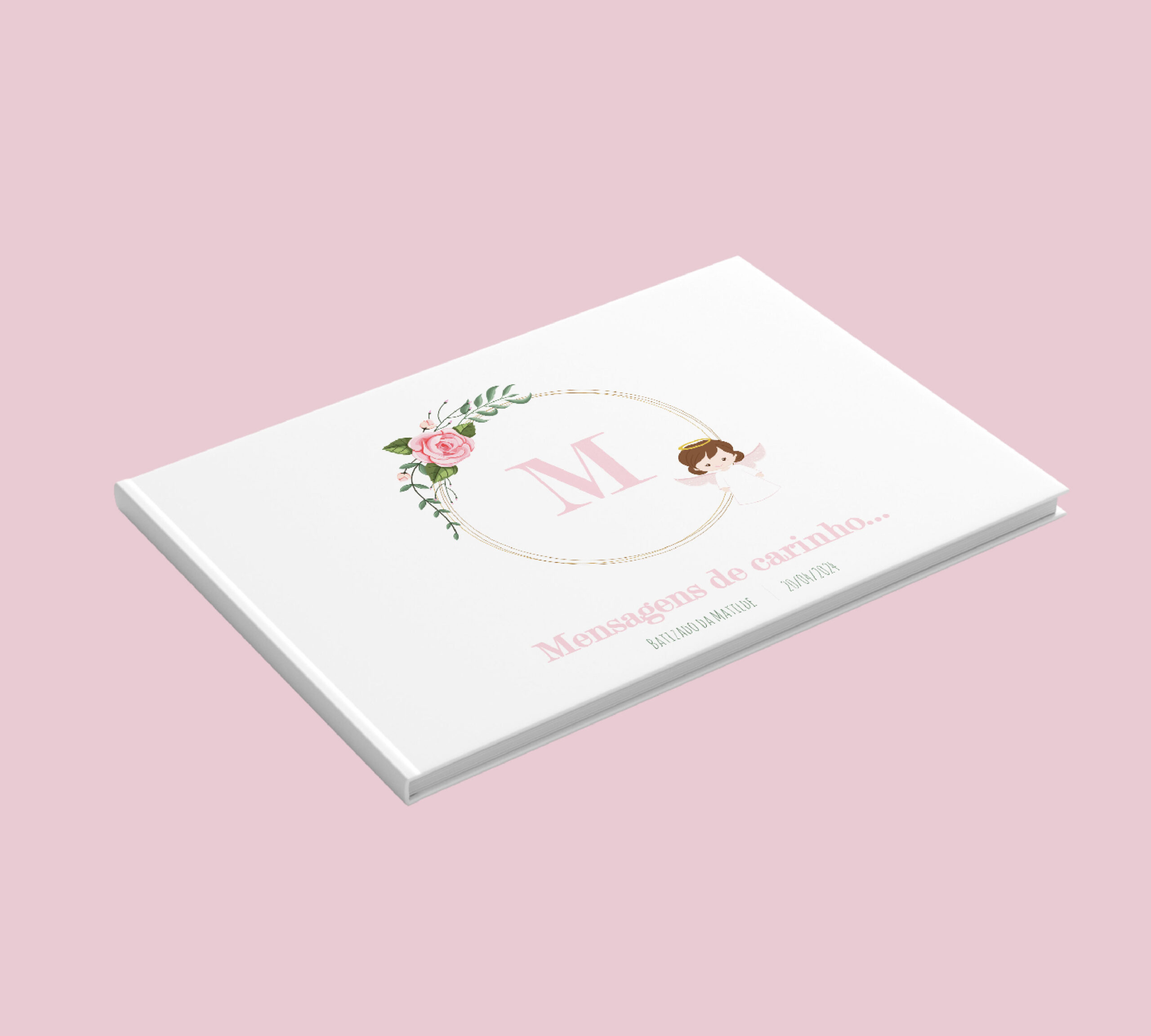 Livro de honra I Anjo Menina I  BT-LH031