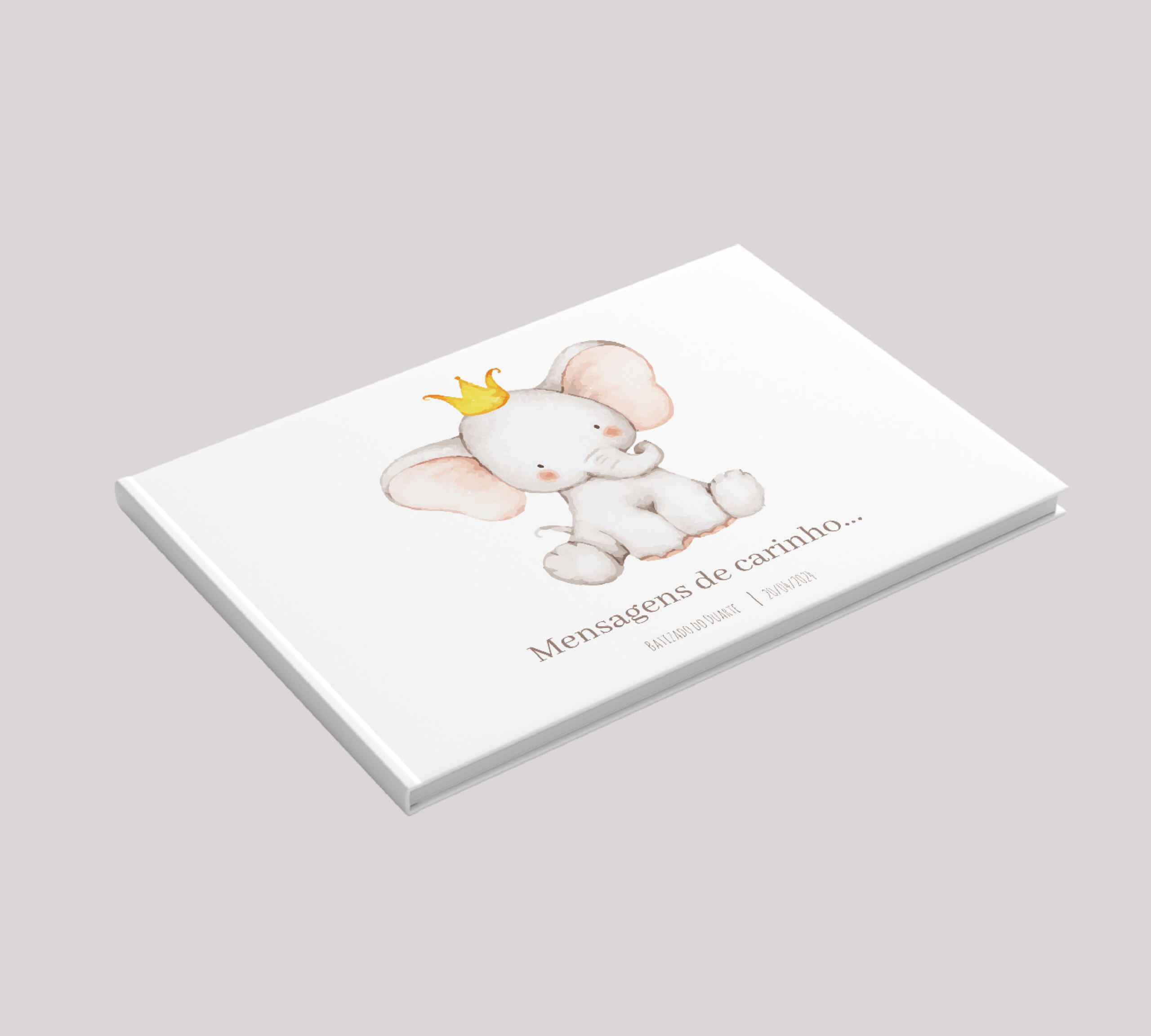 Livro de honra I Elefante Príncipe I BT-LH081