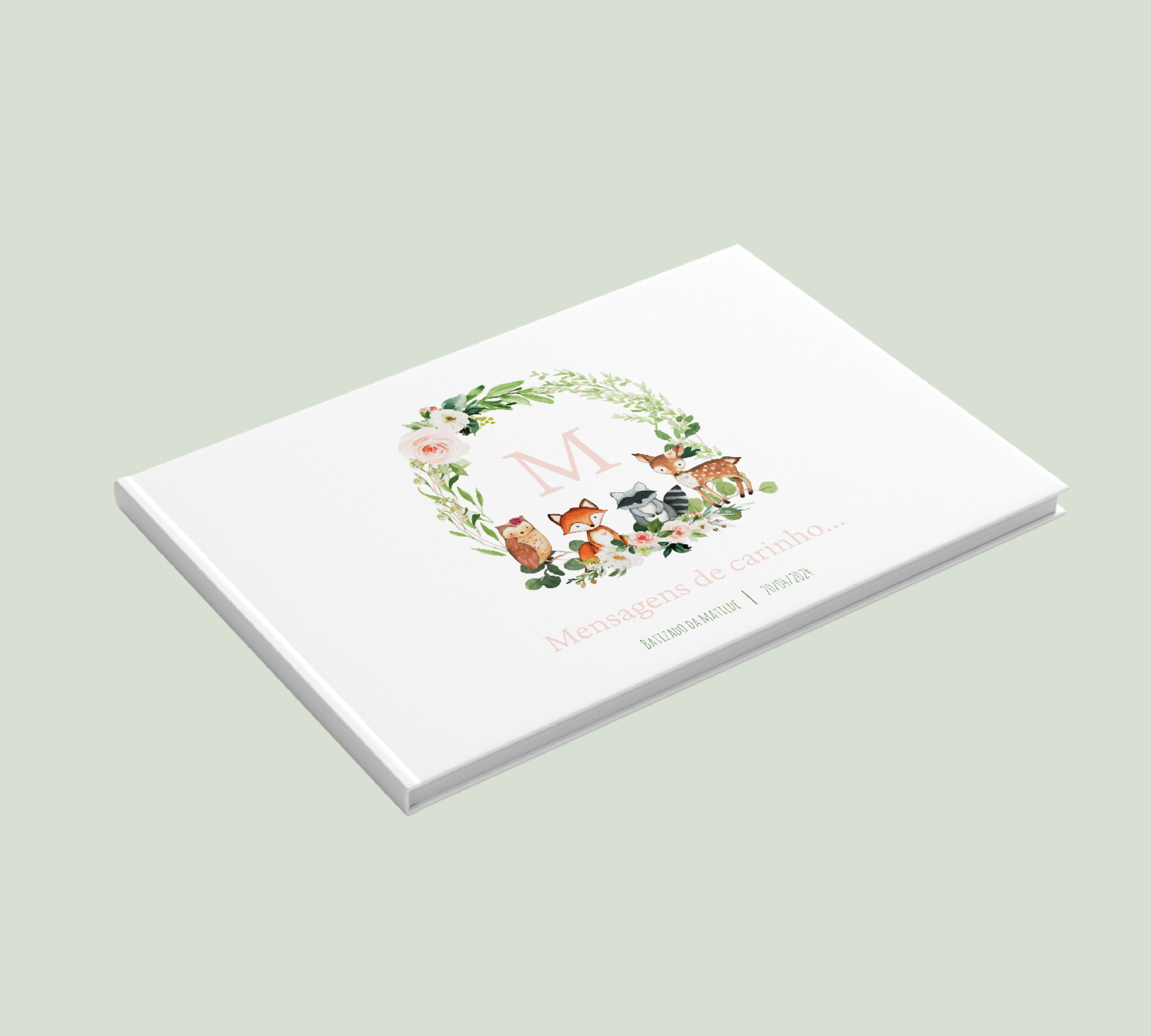 Livro de honra I Animais do Bosque I  BT-LH044