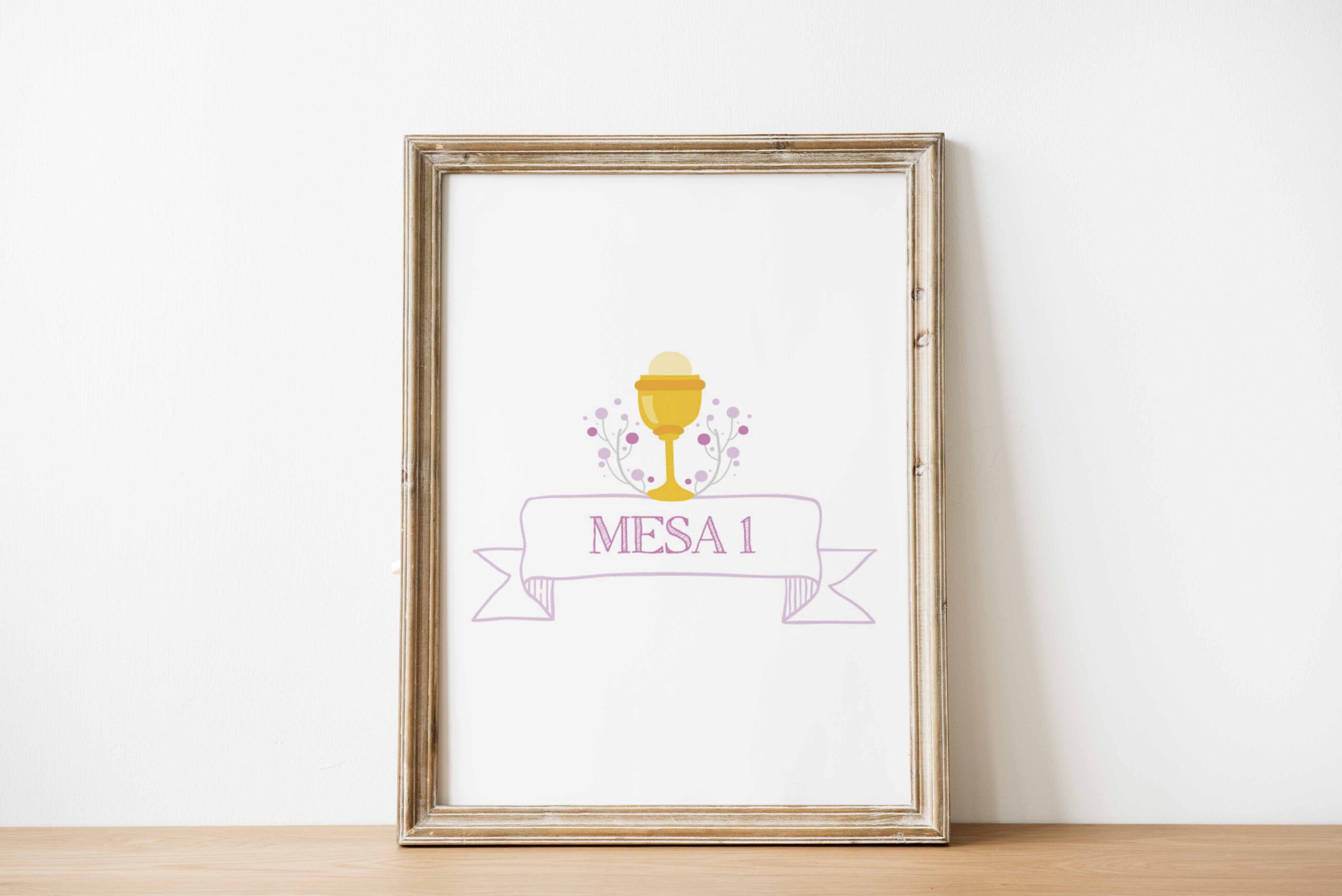 Ident. de mesa I Cálice I CM-IMM011