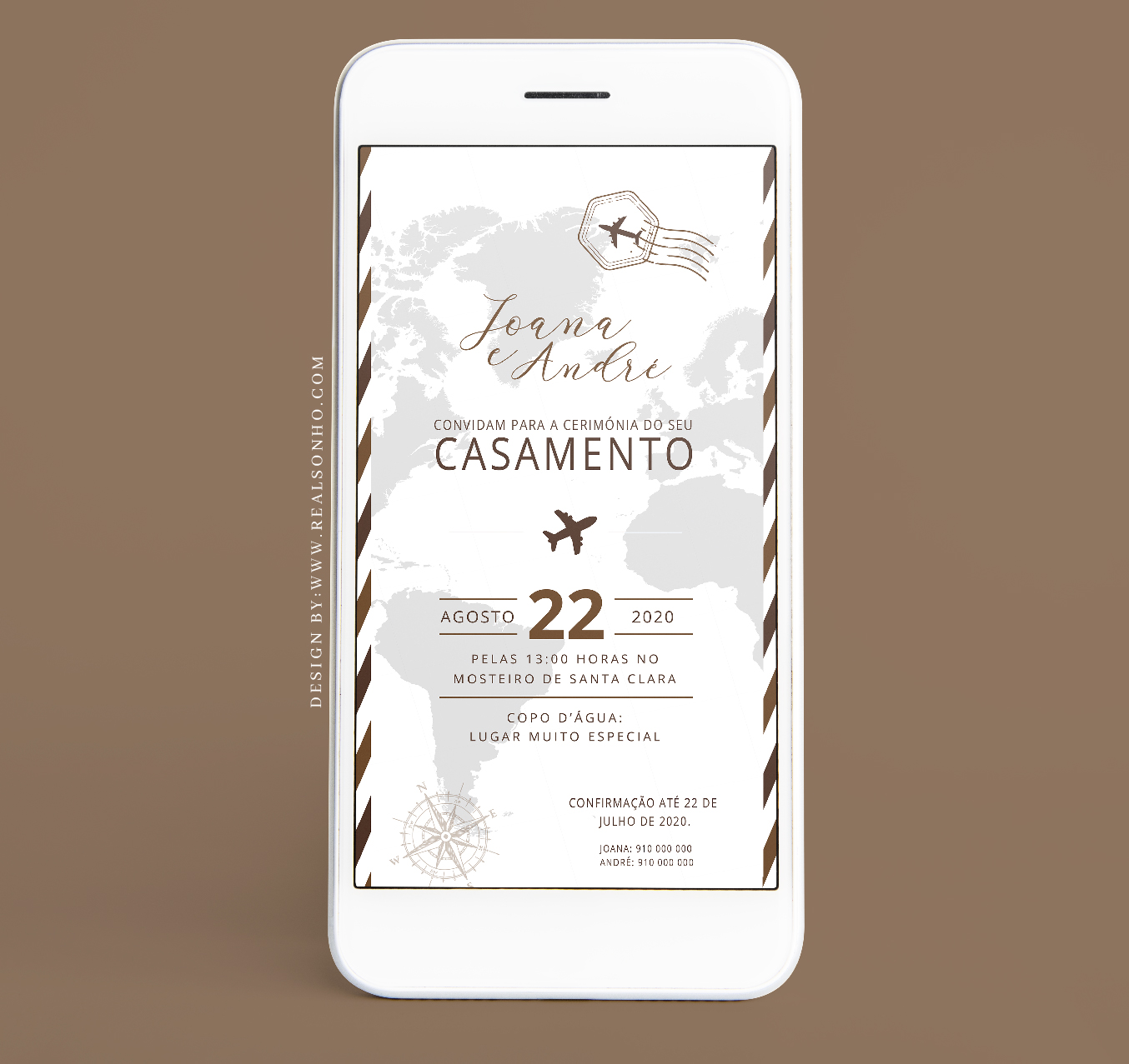 Convite Digital Casamento | CS-CD011